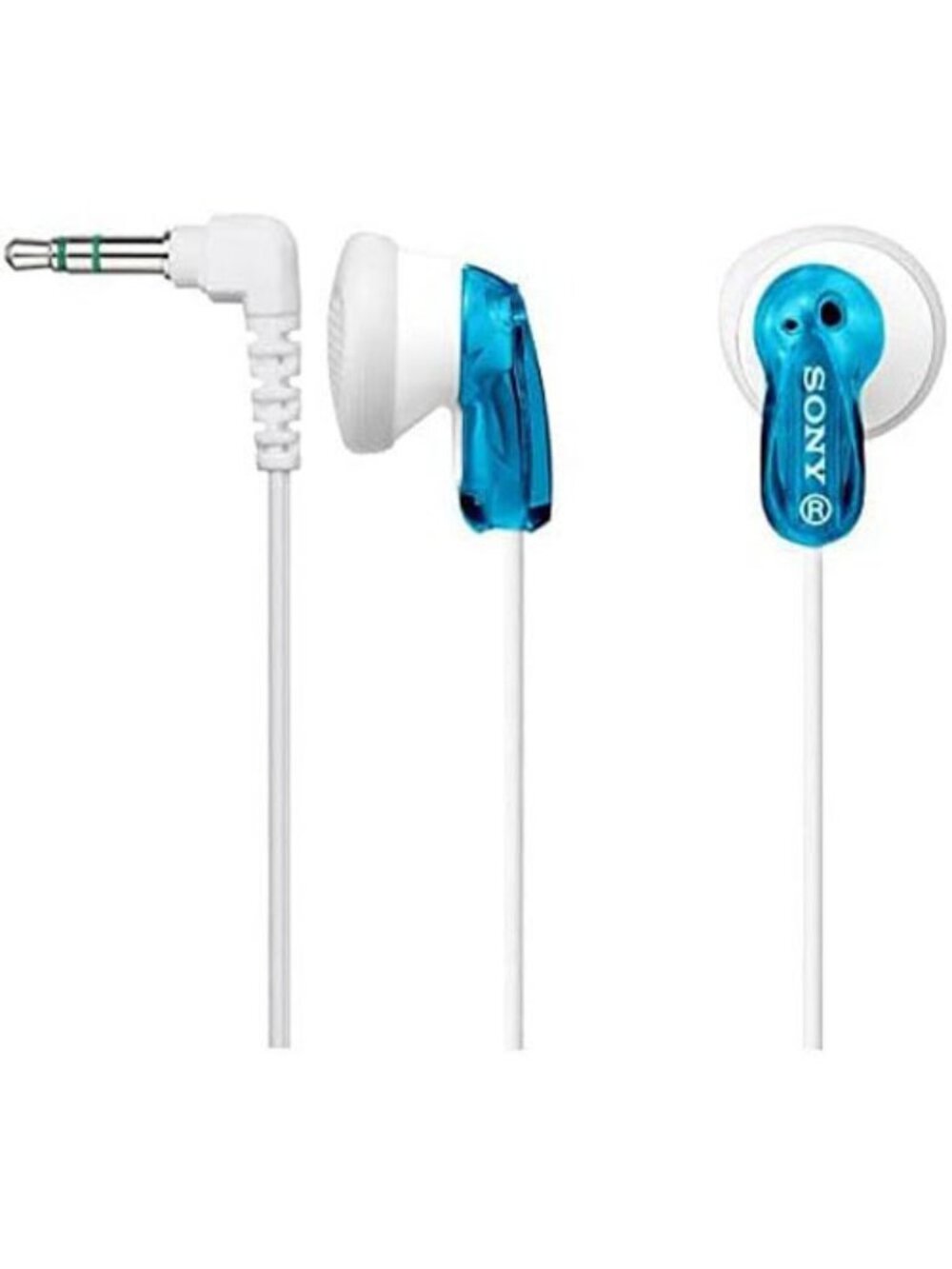SONY Headphones Wired Earbuds Blue Fashion In-ear Earphones MDR-E9LP/BLU NIP